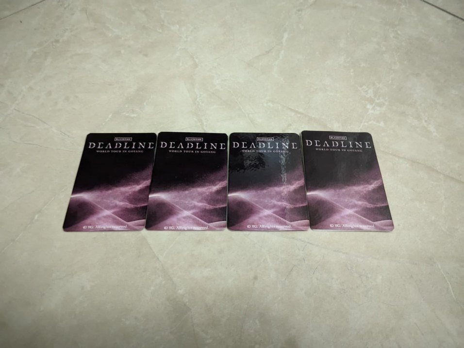 blackpink deadline photocard - Görsel 2