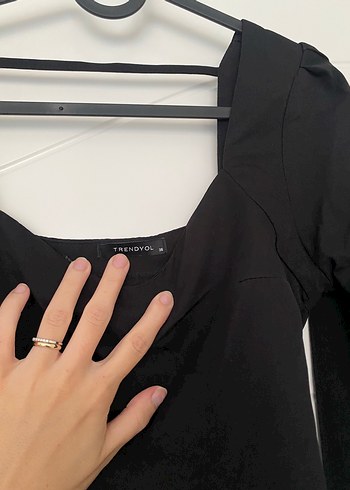 Trendyol & Milla Siyah crop