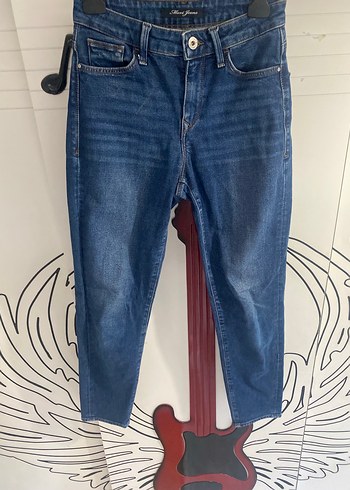 Mavi Jeans Kadın Lacivert Midi Boy Denim Pantolon
