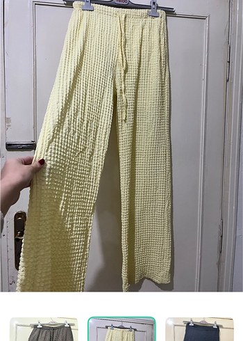 Zara 5 Adet Burumcuk Kumas Pantolon