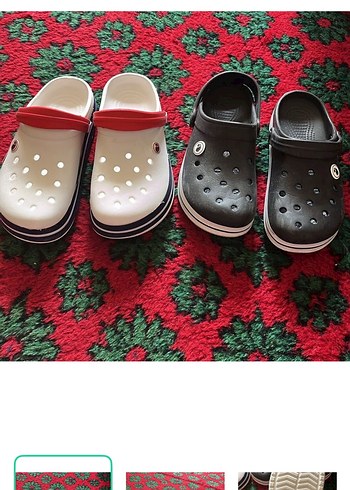 Crocs Rahat Ve Sik Capraz Bantli Terlik