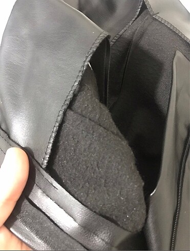 Deri zara pantolon - Görsel 6