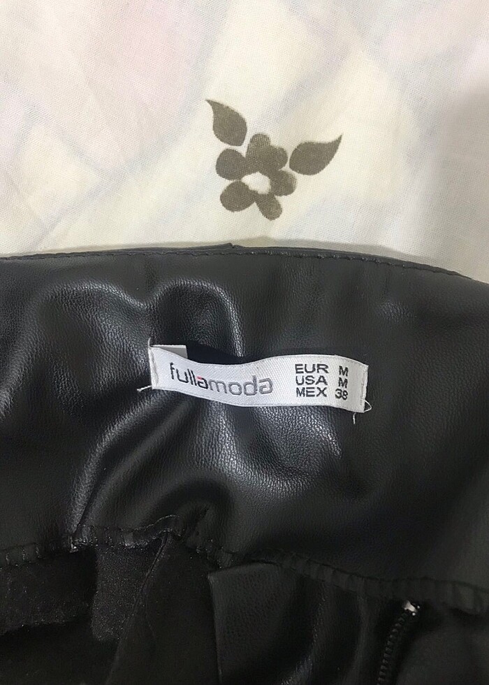 Deri zara pantolon - Görsel 5