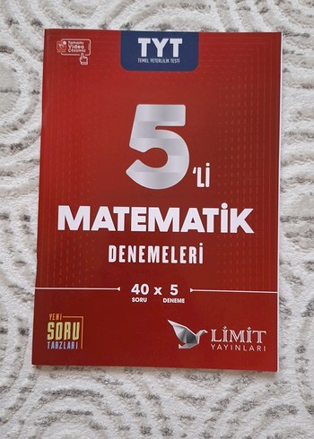 TYT 5'li Matematik Denemeleri - Limit Yayınları