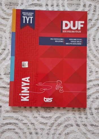 TYT Kimya Ders Uygulama Föyleri Duf