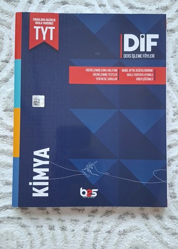 TYT Kimya Ders İşleme Föyleri Kitabı DİF