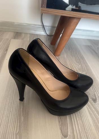 Diğer Diger Siyah Platform Topuklu Kadın Stiletto