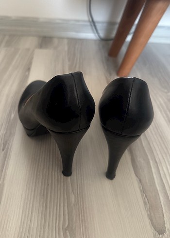 39 Beden Diger Siyah Platform Topuklu Kadın Stiletto