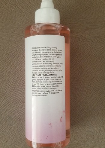 Diğer LOXXUN Saf Gül Suyu Tonik 200 ml