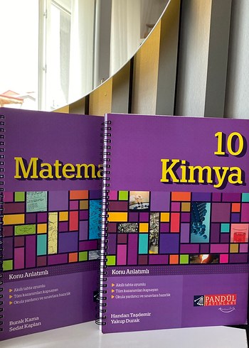 10. Sınıf Kimya ve Matematik Konu Anlatımlı Kitaplar