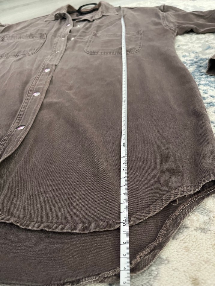 Kahverengi Gömlek - Görsel 3