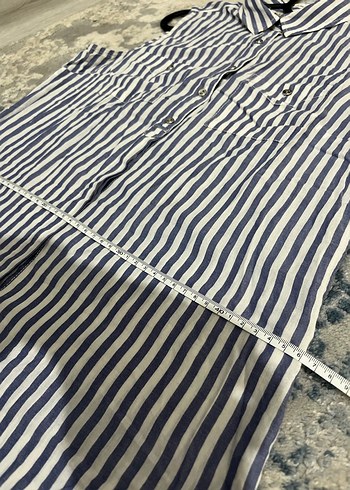 LCW WAİKİKİ Düğmeli Çizgili Kolsuz Gömlek - Görsel 6