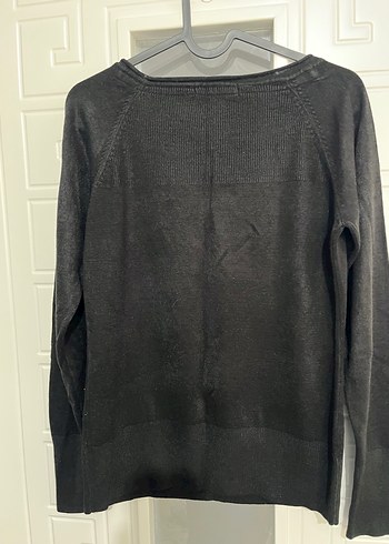 Koton Kadın Siyah Uzun Kollu Basic Kazak - Görsel 2