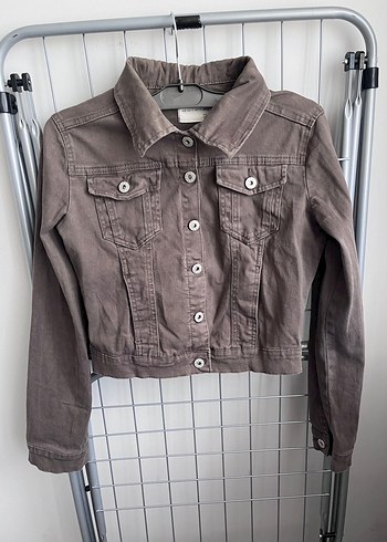 Kahverengi kot ceket - Görsel 2