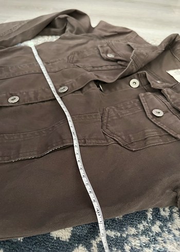 Kahverengi kot ceket - Görsel 6