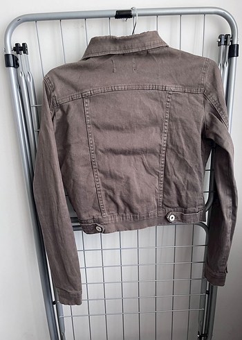 Kahverengi kot ceket - Görsel 3
