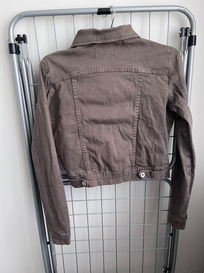 Kahverengi kot ceket - Görsel 3