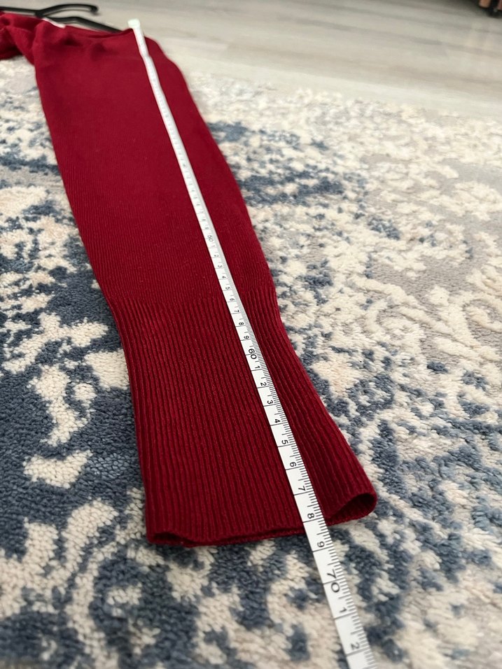 Koton Bordo Kadın Triko Kazak - Görsel 5