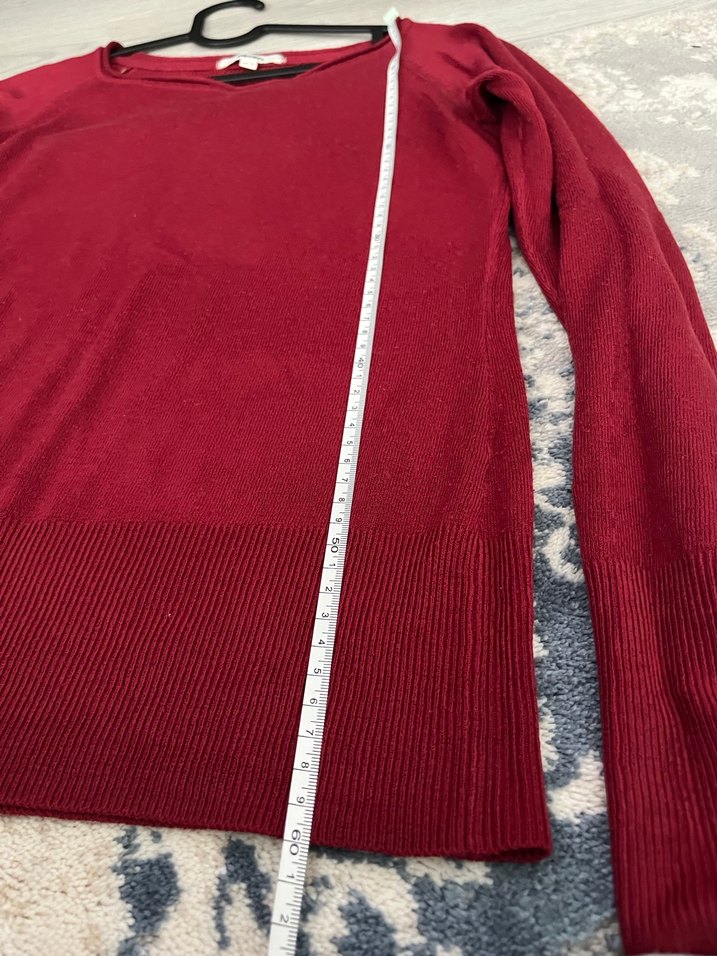 Koton Bordo Kadın Triko Kazak - Görsel 3