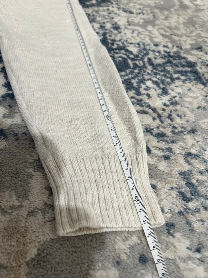 LC WAIKIKI krem V Yaka Kadın Kazak - Görsel 5