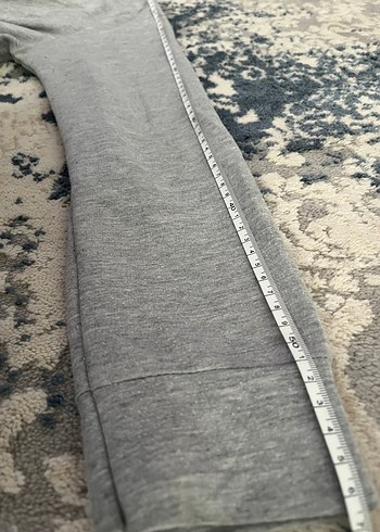 Gri Kadın Kapüşonlu Sweatshirt - Görsel 5