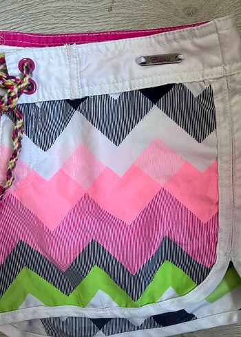 Renkli Bağcıklı deniz şortu - Görsel 2
