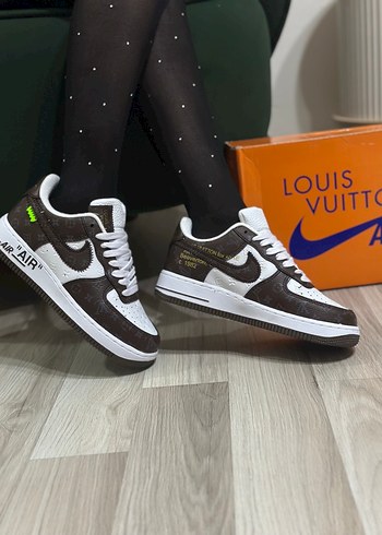 Kahverengi Bağcıklı Street Style Kadın Spor Ayakkabı