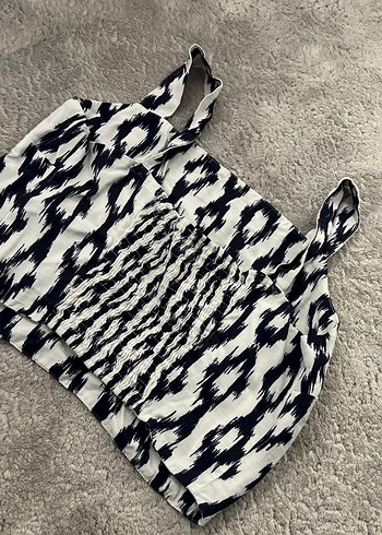 Kadın askılı Crop - Görsel 3