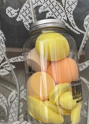 Pastel Sarı Makyaj Süngeri Seti - Görsel 2