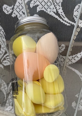 Pastel Sarı Makyaj Süngeri Seti - Görsel 3