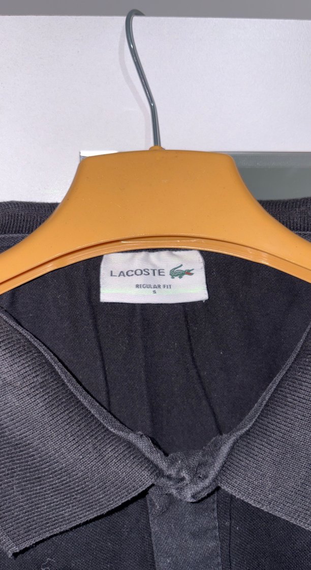 Düğmeli Siyah Baskılı Erkek Polo Tişört - Görsel 3