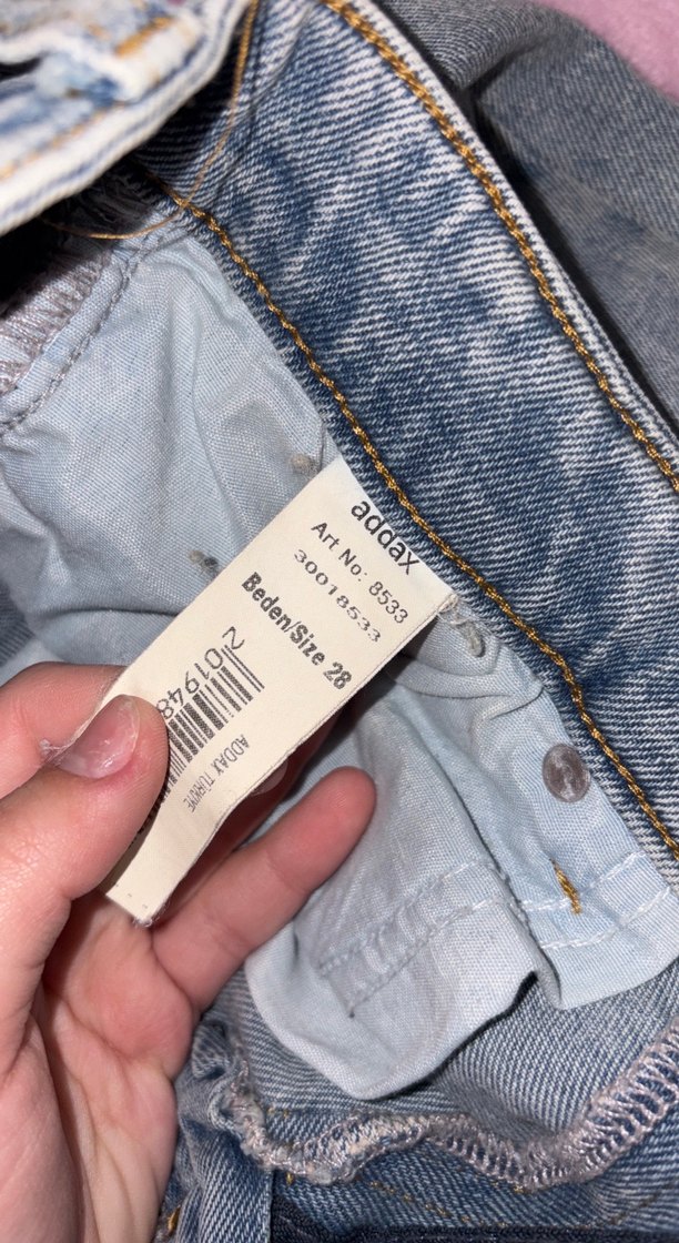 Kadın Loose Fit Midi Denim Pantolon - Görsel 3