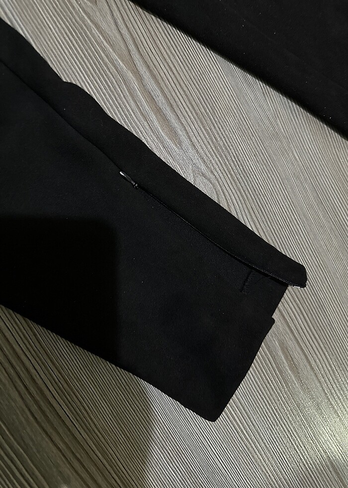 Mango yüksek bel süet tayt - Görsel 5