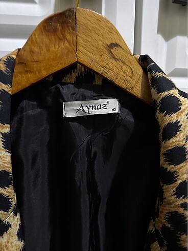 Diğer Blazer ceket leopar
