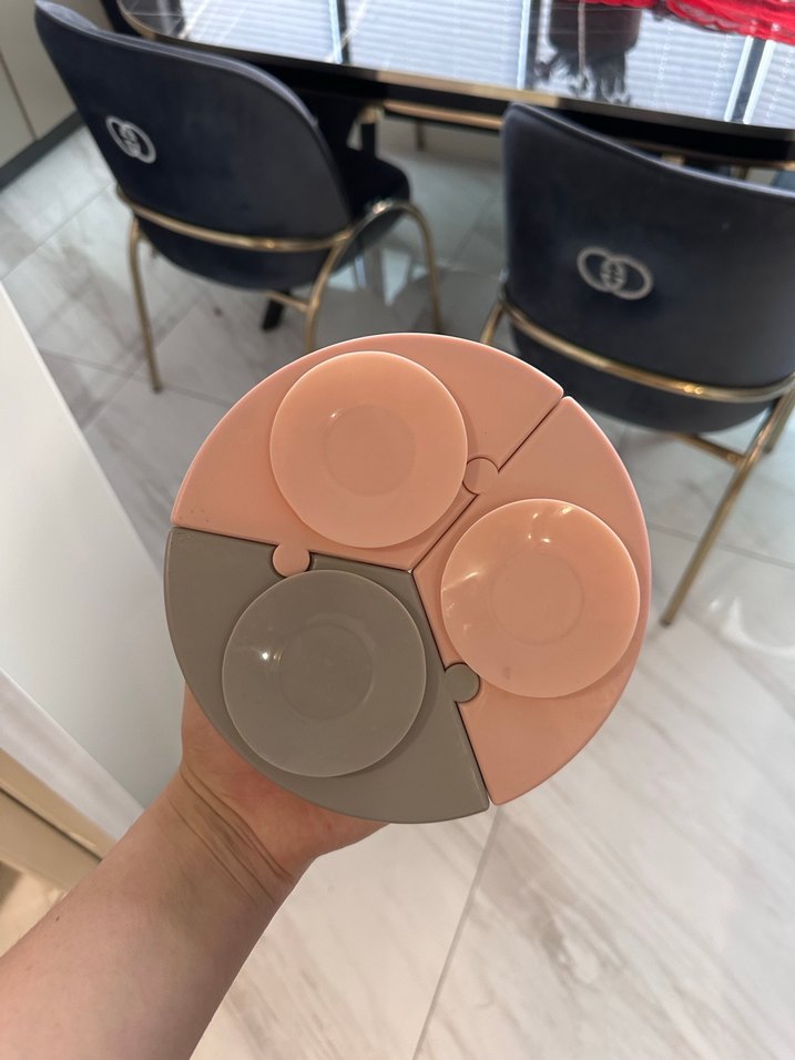 Çocuklar için Bölmeli Tabak, Kaşık ve Çatal Seti - Görsel 2