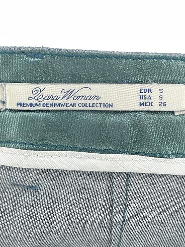 s Beden yeşil Renk Zara Midi Etek %70 İndirimli.