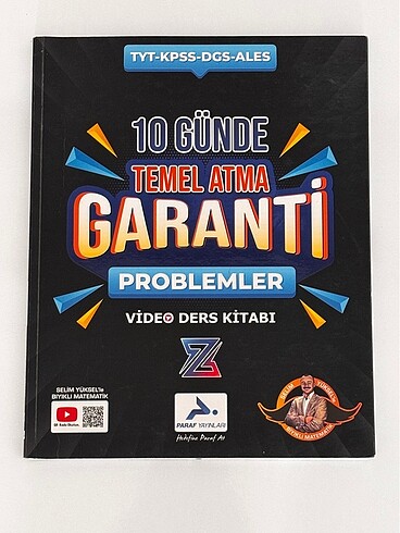 TYT MATEMATİK PROBLEMLER PARAF 10 GÜNDE TEMEL ATMA