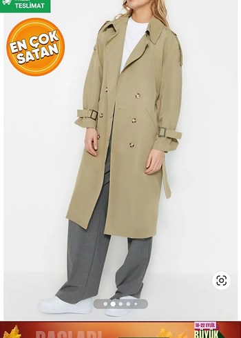 haki Trendyolmila trençkot