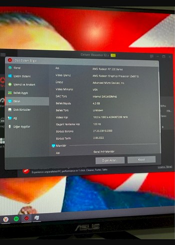 Siyah ASUS Monitör ve Klavye (acil satılık) - Görsel 11