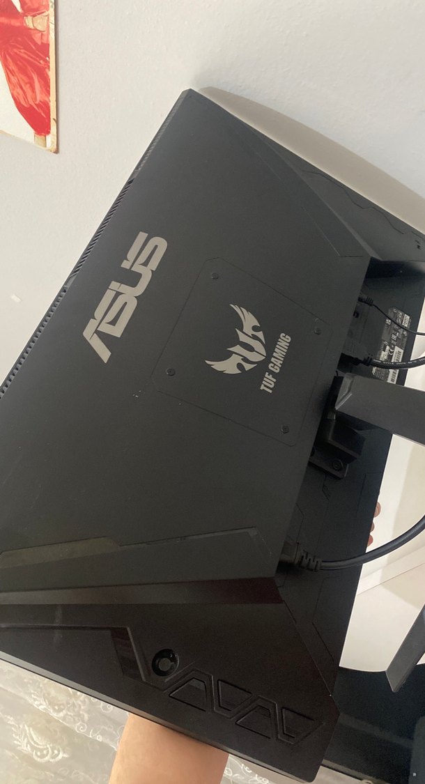 Siyah ASUS Monitör ve Klavye (acil satılık) - Görsel 2