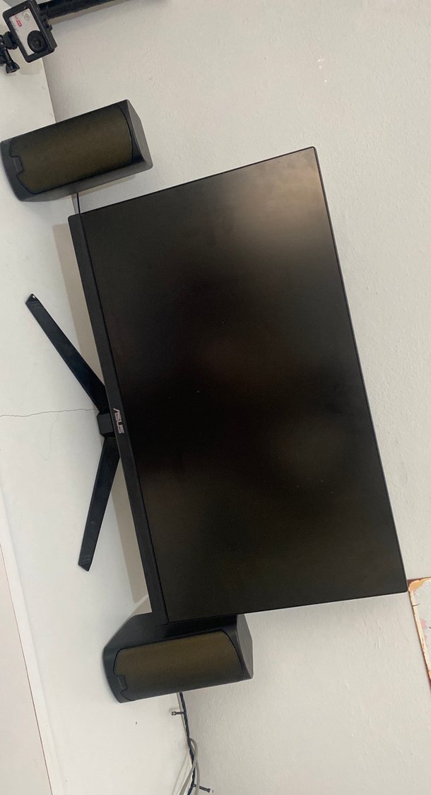 Siyah ASUS Monitör ve Klavye (acil satılık) - Görsel 5