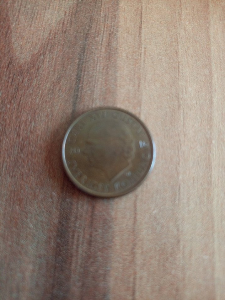 Madeni eski para İsveçten gelme - Görsel 2