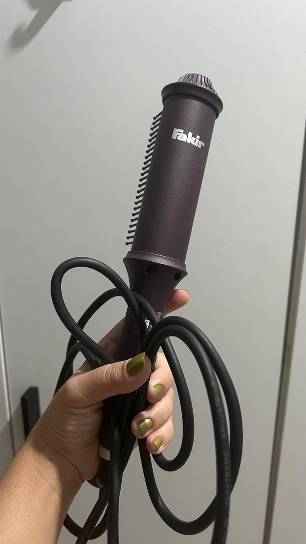 Fakir Ionic Saç Düzleştirici Fırça Mor Sıfır - Görsel 4