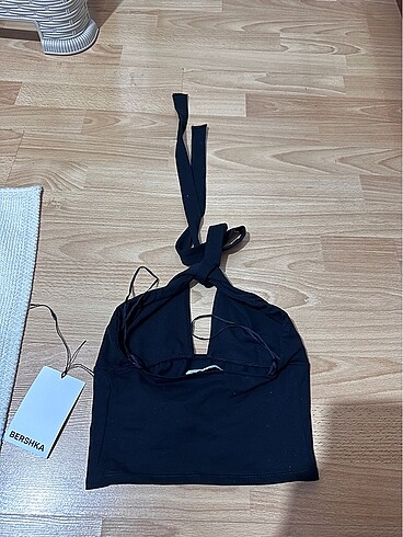 Bershka bershka bağlamalı crop
