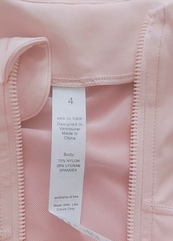 xs Beden Lululemon muadili