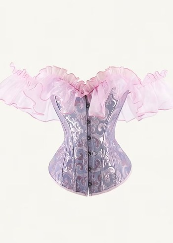 Sheinside Vintage Ayarlanabilir Korse