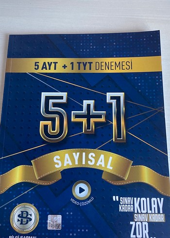 5 AyT + 1 TYT Sayısal Deneme Kitabı