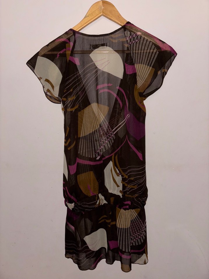 Mor V Yaka Salaş Bikini Üstü - Görsel 2