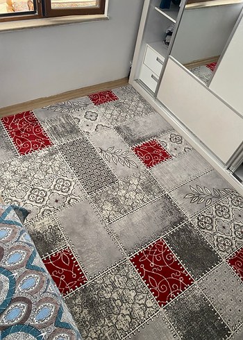 Beden gri Renk halı 6mt2 dinarsu
