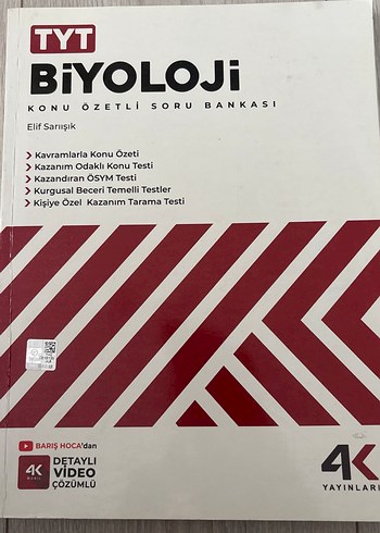 TYT Biyoloji Konu Özetli Soru Bankası